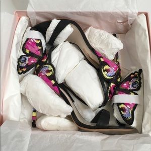 Sophia Webster Chiara Butterfly Sandals Sz40.5